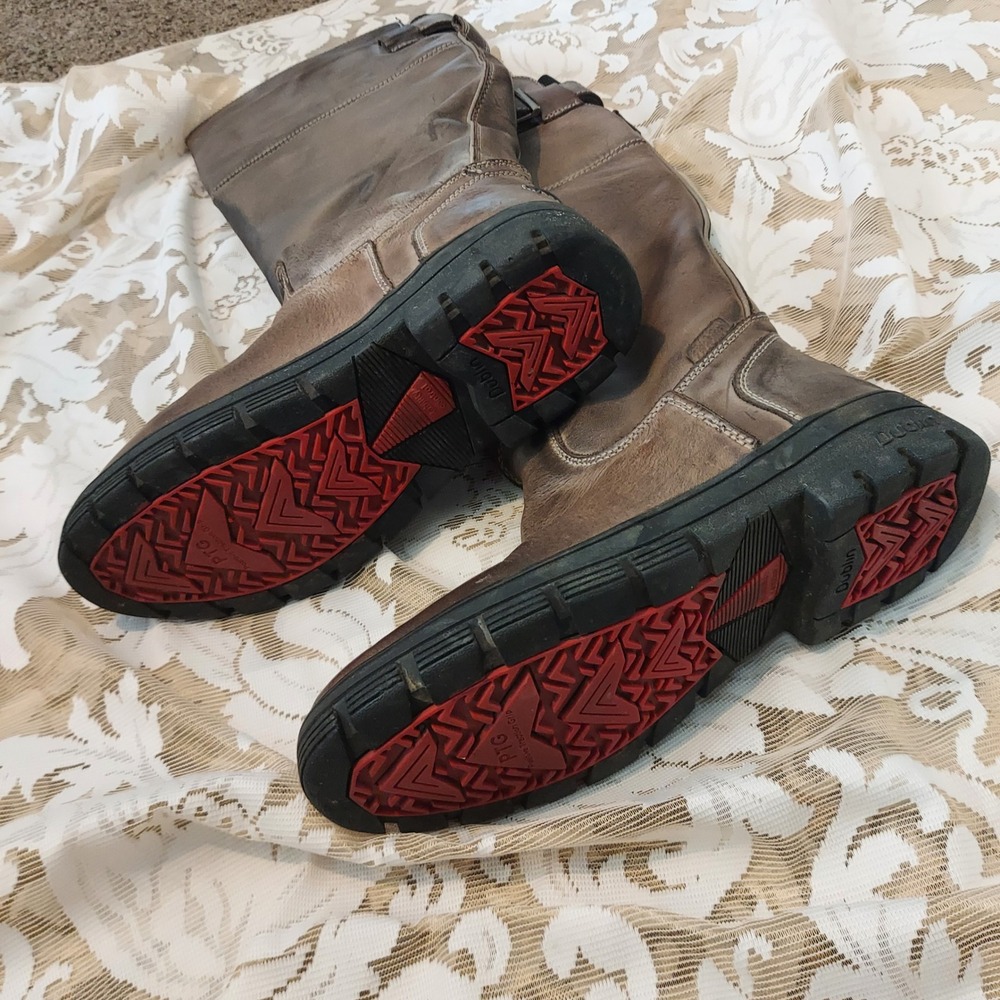 Dublin River Boots Brown Leather Waterproof Equestrian Tall Country Boot Women 9 - Picture 8 of 8